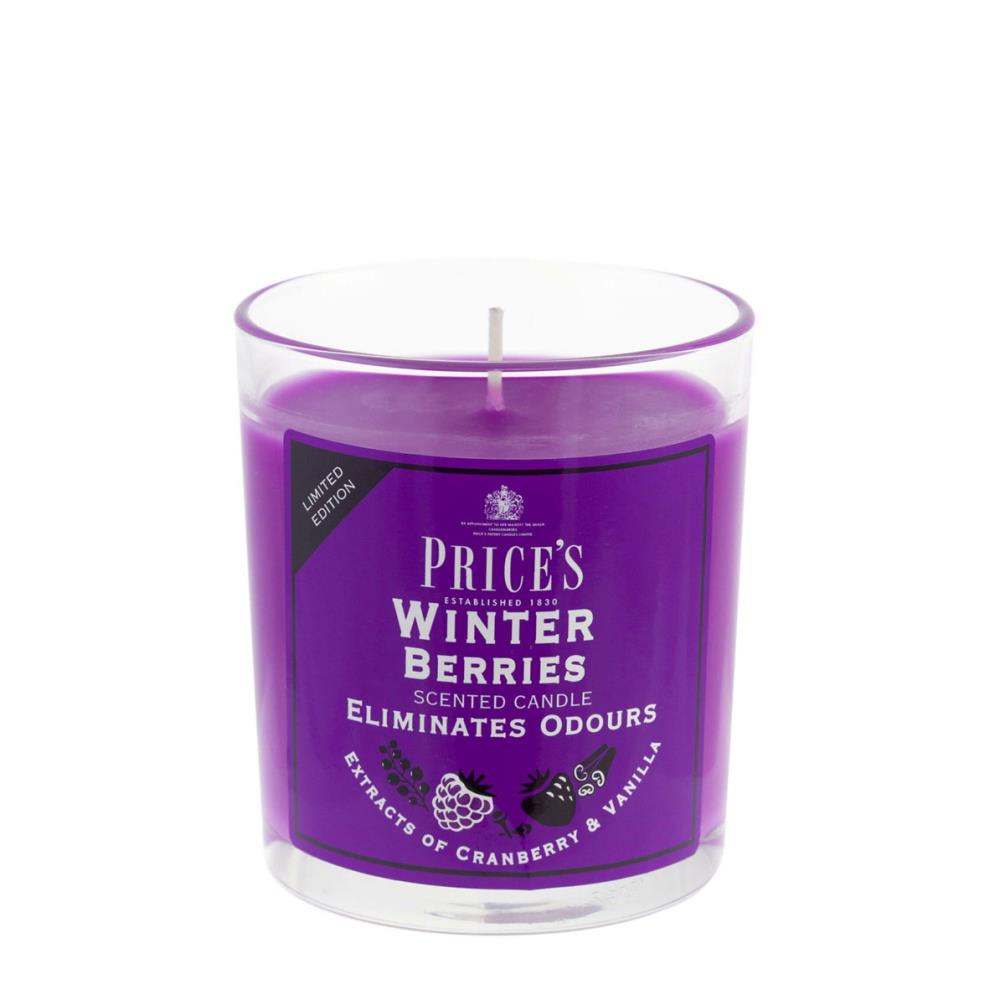 Price's Winter Berries LIMITED EDITION Cluster Jar Candle £3.59